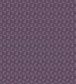 Abstract Check Wallpaper by Eijffinger Purple