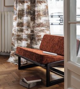 Abstraction Fabric by Casamance Taupe