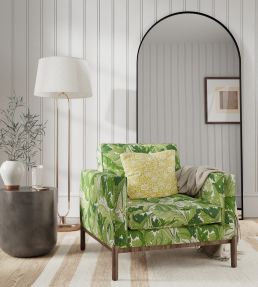 Acanthus Fabric by Morris & Co Leaf Green