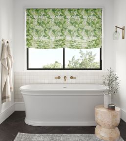 Acanthus Fabric by Morris & Co Leaf Green