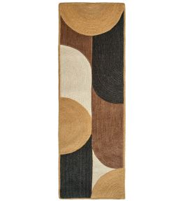 Elitis Acapulco Runner rug Black & White TA-120-82-06 Black & White