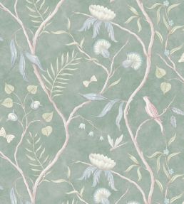 Adam's Eden Fresco Wallpaper by Lewis & Wood Ceramic