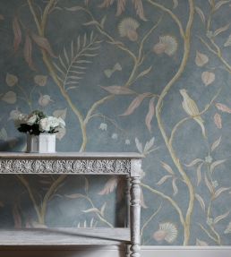 Adam's Eden Fresco Wallpaper by Lewis & Wood Ceramic