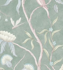 Adam's Eden Fresco Wallpaper by Lewis & Wood Ceramic
