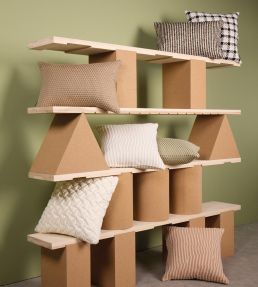 Feel Cushion 60 x 40cm by Kirkby Design Ochre