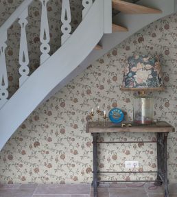 Adelaide Wallpaper by Sandberg Terracotta