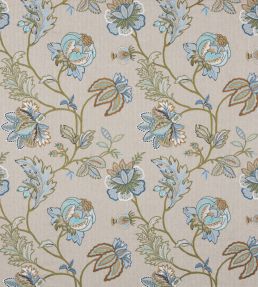 Agra Fabric by GP & J Baker Teal
