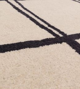 Asiatic Albany Grid rug Monochrome ALBA080150MONO Monochrome