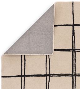 Asiatic Albany Grid rug Monochrome ALBA080150MONO Monochrome