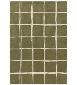 Asiatic Albany Grid rug Olive ALBA080150OLIV Olive