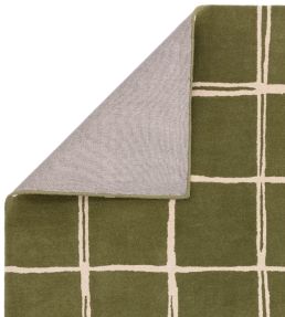 Asiatic Albany Grid rug Olive ALBA080150OLIV Olive
