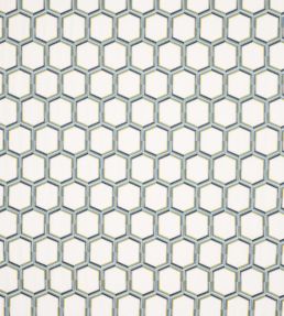 Albus Fabric by Jane Churchill Blue