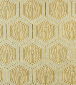 Hexaddiction Fabric by Aldeco Sahara Sun