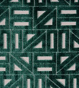 Miter Velvet Fabric by Aldeco Baltic Blue