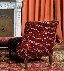 Miter Velvet Fabric by Aldeco Golden Yellow