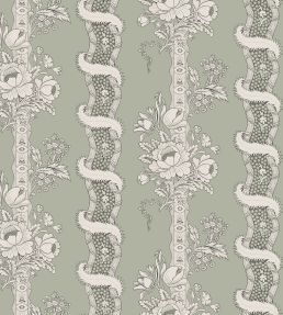 Alexandra Wallpaper by Sandberg Sage Green