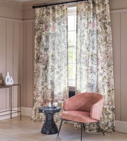 Alisa Fabric by Osborne & Little Petrol