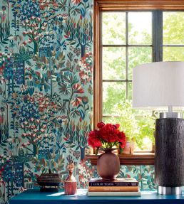 Alpine Wallpaper by Thibaut Sunbaked