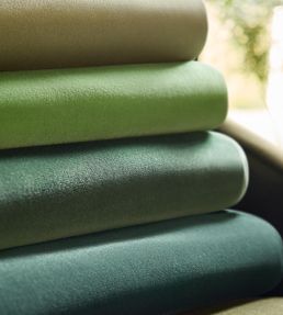 Alto Velvet Fabric by Thibaut Ivory
