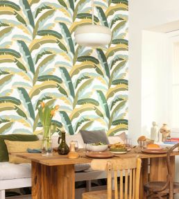 Ampleur Wallpaper by Caselio Vert