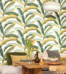 Ampleur Wallpaper by Caselio Vert
