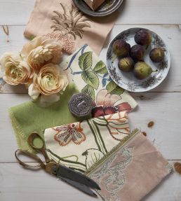 Ananas Embroidery Fabric by Travers 893