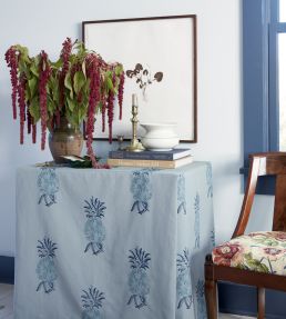 Ananas Embroidery Fabric by Travers 893