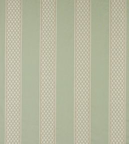 Andorra Stripe Fabric by Colefax and Fowler Celadon