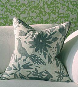 Maya Fabric by Andrew Martin Cactus