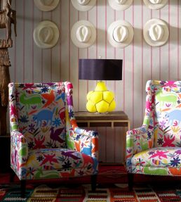 Tiki Tiki Fabric by Andrew Martin Carnival
