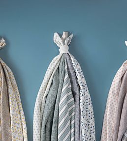 Anise Fabric by Juliet Travers Teal