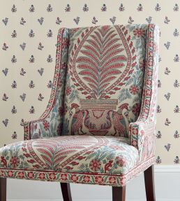 Palampore Fabric by Anna French Grey