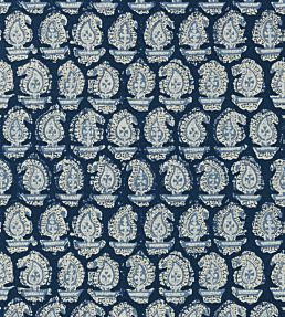 Gada Paisley Wallpaper by Anna French Navy