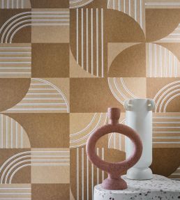 Annees 30 Wallpaper by Casamance Vert De Gris