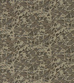 Anthology Shatter Wallpaper by Harlequin Gold/Zinc