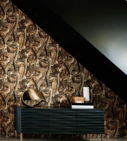 Anthology Anthology Tectonic Wallpaper by Harlequin Charcoal/Natural