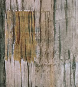 Anthology Yuti Fabric by Harlequin Saffron/Pewter/Charcoal
