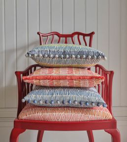 Appledore Fabric by Nina Campbell Green/Turquoise