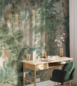 Aquarelle Mural by Woodchip & Magnolia Natural
