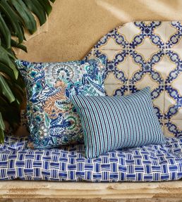 Grand Milo in Majorelle Fabric by Liberty Lapis