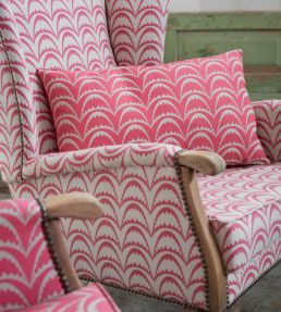 Arcade Cushion 38 x 60cm by Barneby Gates Raspberry