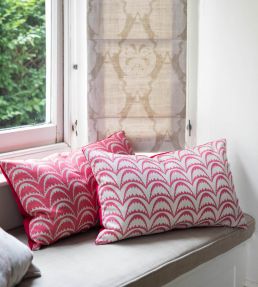 Arcade Cushion 38 x 60cm by Barneby Gates Raspberry
