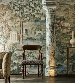 Arcadian Thames Mural by Zoffany Mineral