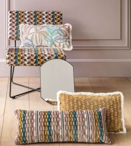 Arenal Fabric by Camengo Fuschia