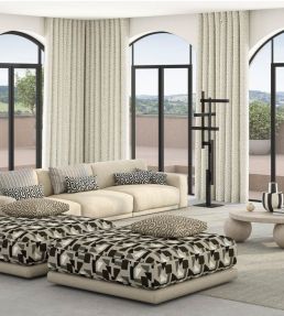 Arriba Fabric by Wemyss Seaspray
