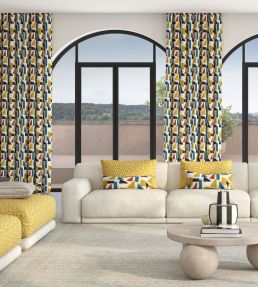 Arriba Fabric by Wemyss Sunshine