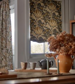 Artichoke Velvet Fabric by Morris & Co Tump
