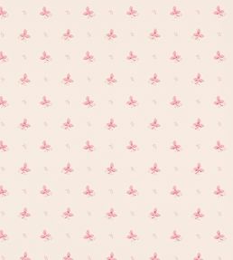 Ashling Wallpaper by Colefax and Fowler Raspberry