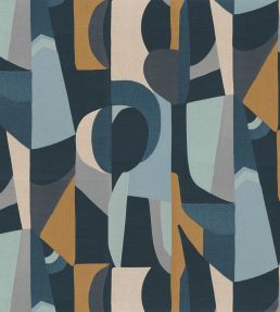 Assemblage Wallpaper by Casamance Marine