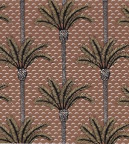 Atlas Wallpaper by Casamance Bois De Rose